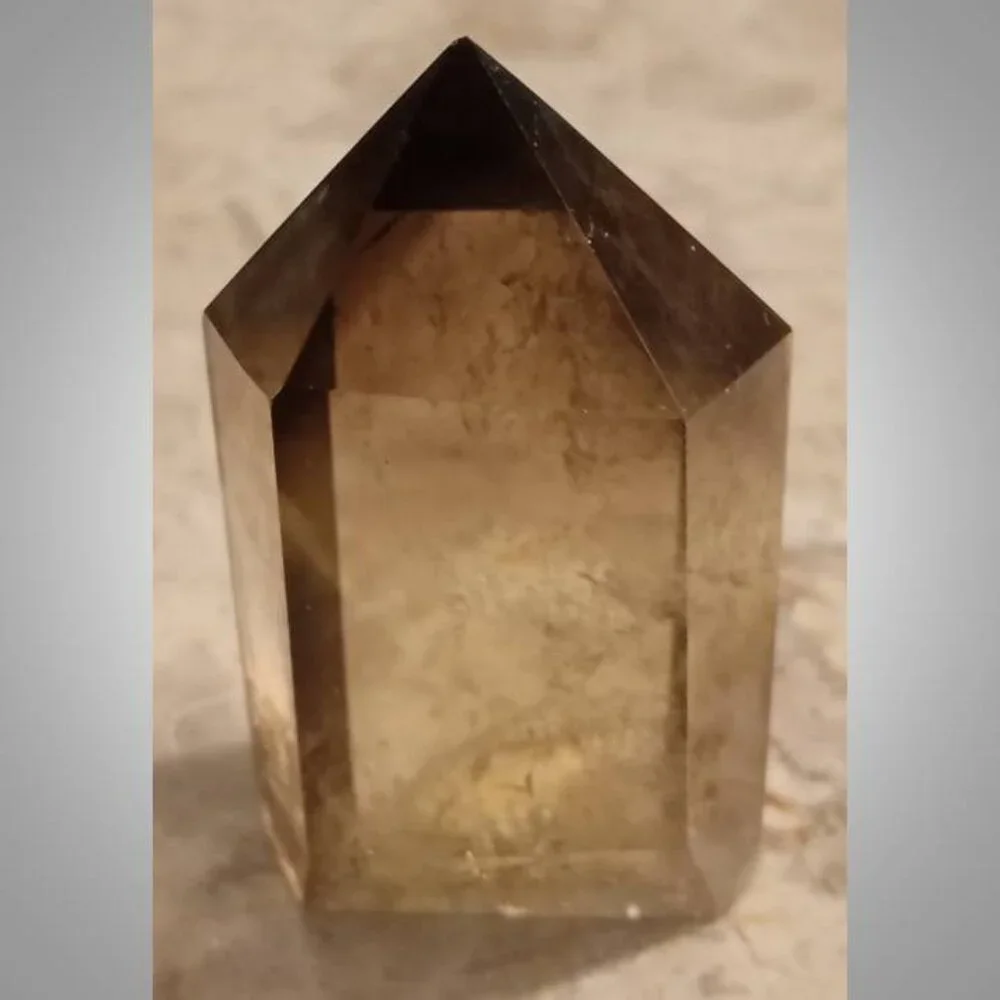 #3 natural CITRINE crystal point  HAPPINESS luck PROSPERITY Nov birthstone